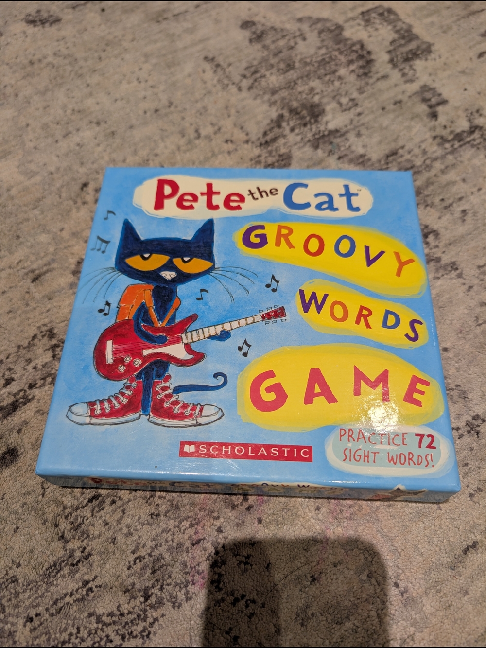 Scholastic Pete the Cat Groovy Words Game